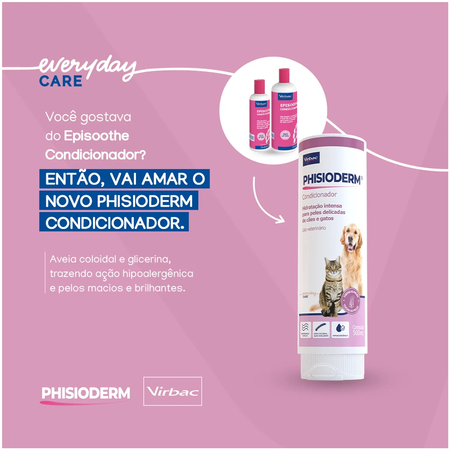 Condicionador Phisioderm Virbac
